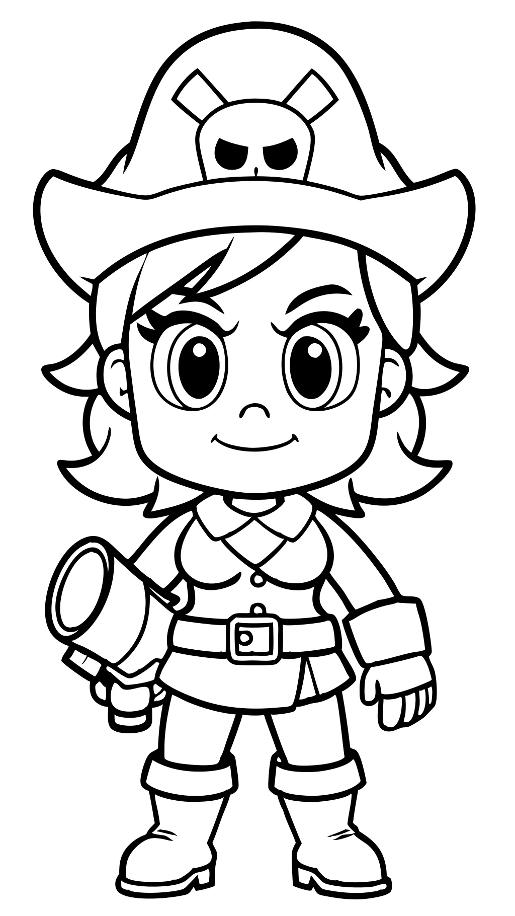 Páginas para colorear de Brawl Stars Penny